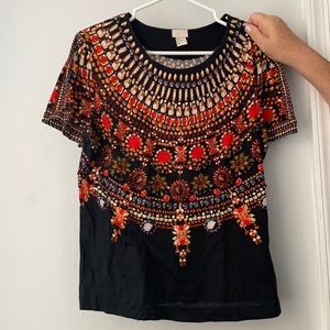 H&M Rhinestone T-Shirt